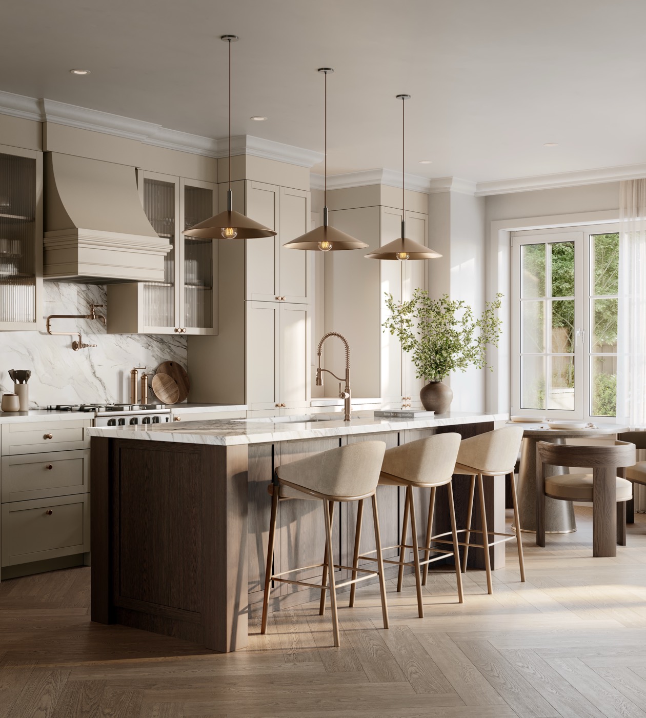 Townhome kitchen